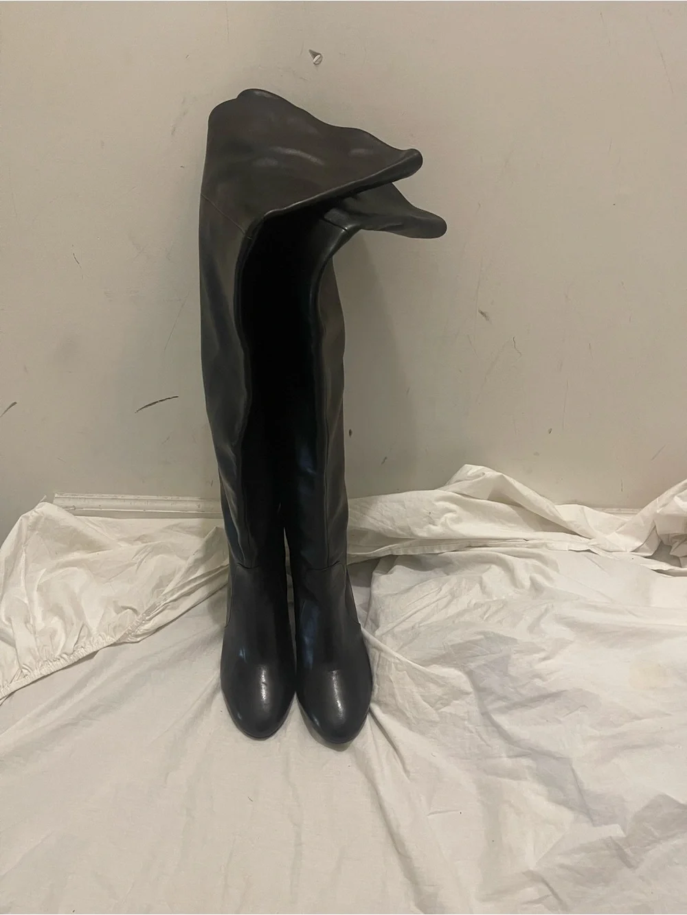 Stuart Weitzman OTK Leather Boots NWOB